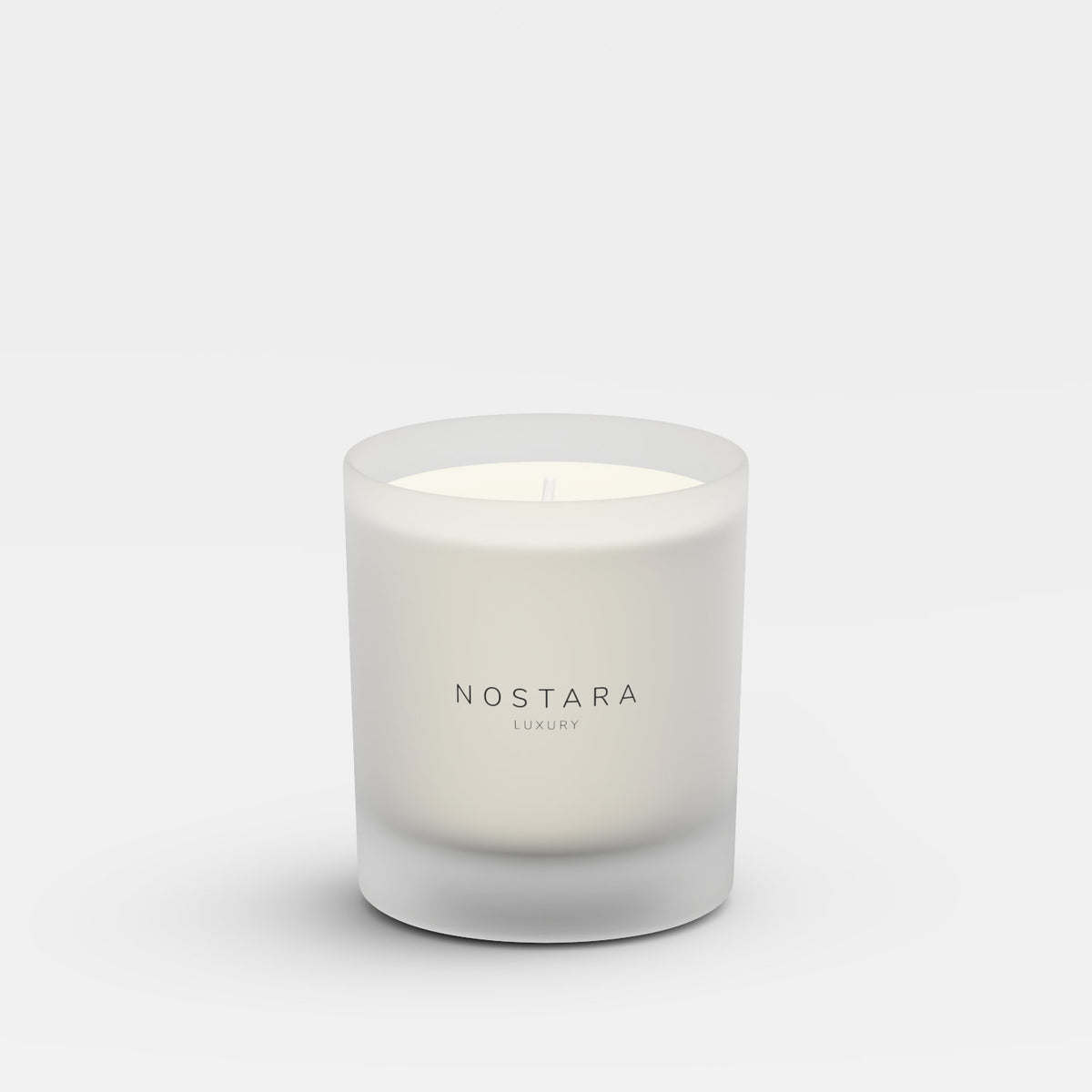 Nostara Linen &amp; White Gardenia Scented Candle Image 
