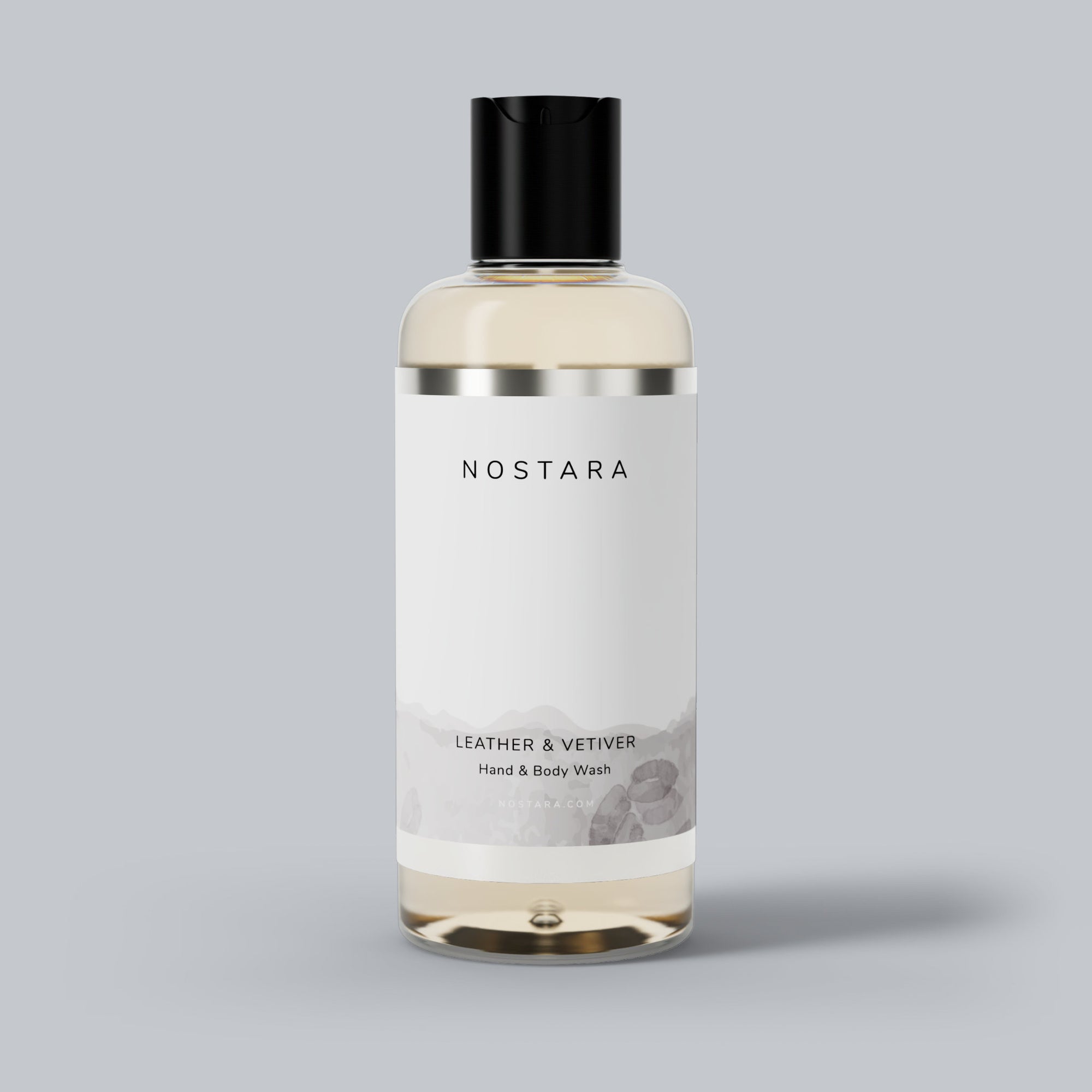 Nostara Leather & Vetiver Hand and Body wash 250ml