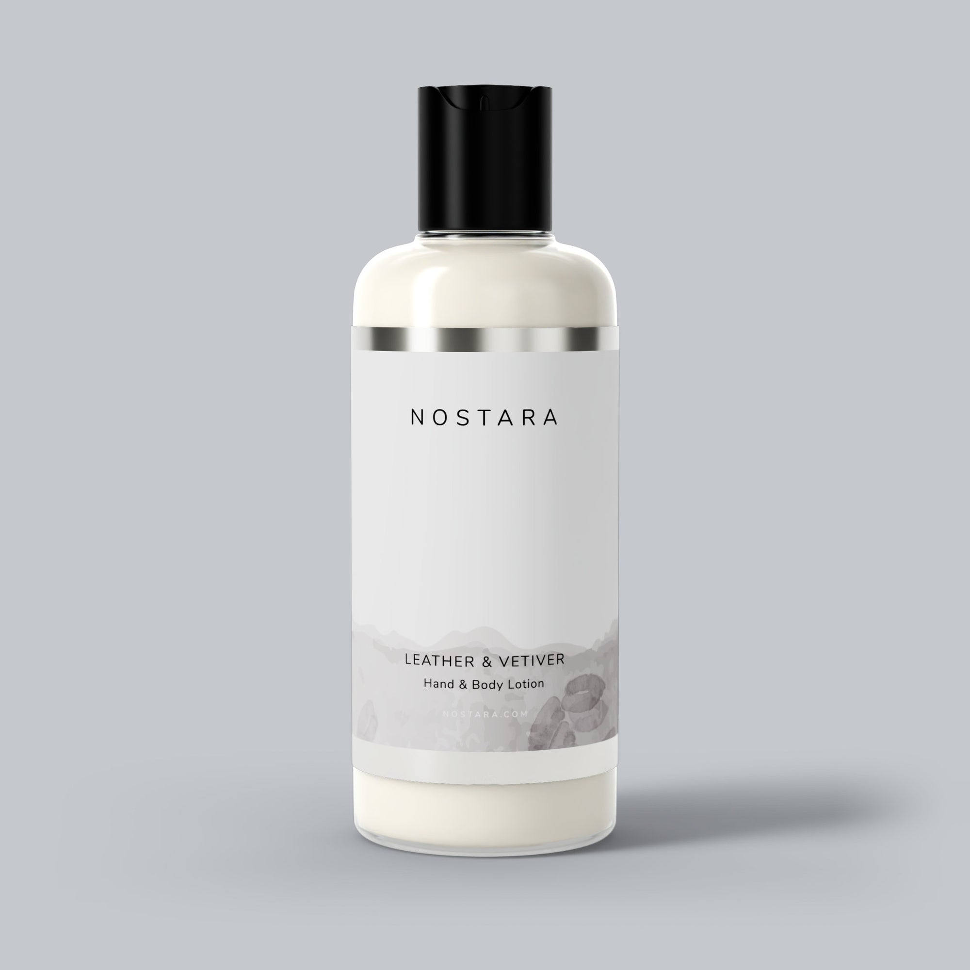 Nostara Leather & Vetiver Hand and Body Lotion 250ml 